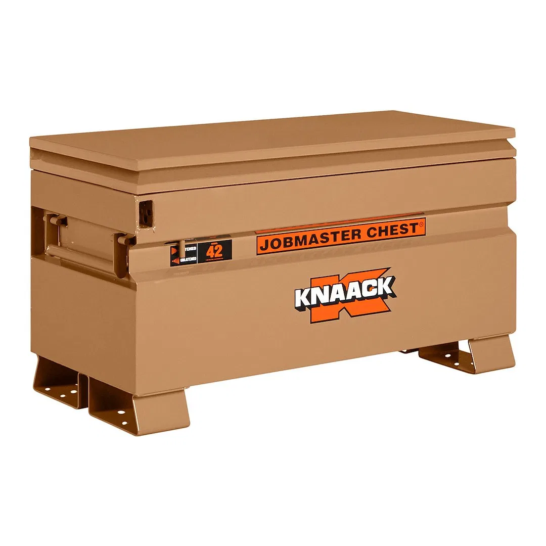 42-KL – WEATHERGUARD Tool Box, Chest Single Lid Smooth Tan Steel 19 Inch Width x 42 Inch Length x 18 Inch Height 9 Cu...